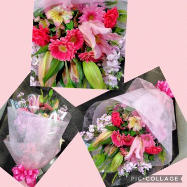 ピンク系花束 ピンク系花束