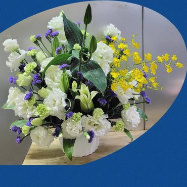御供えアレンジメント|「花アラキ」　（京都府舞鶴市の花屋）のブログ